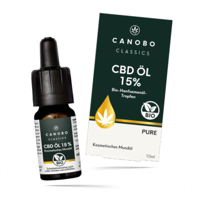 PURE 15% Bio CBD Öl – Canobo