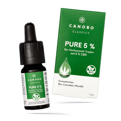 PURE 5% Bio CBD Öl - Canobo