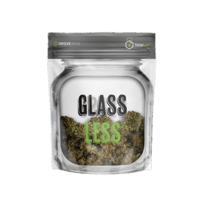 Grove Bags Glass Less TerpLoc 15gr Beutel mit Sichtfenster 12