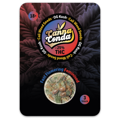 OG Kush Fast Feminised Cali Seeds - Cannaconda