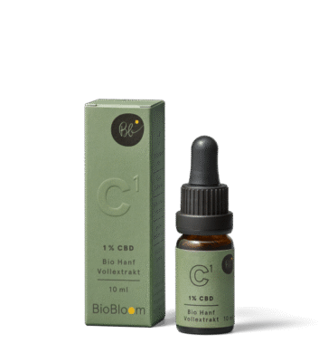 1% Bio CBD Öl 10 ml - BioBloom