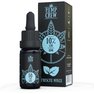 10% CBD Öl Frische Minze - HempCrew