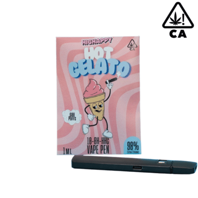 10-OH-HHC Vape Pen Gelato 98% Cali Vape Pen Extra Strong - CBD040