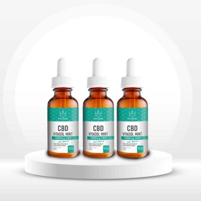 3 x Vitadol Mint CBD Öl 10% 10ml - CBDwelt
