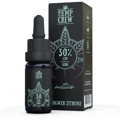 30% CBD Öl Ingwer / Zitrone - HempCrew