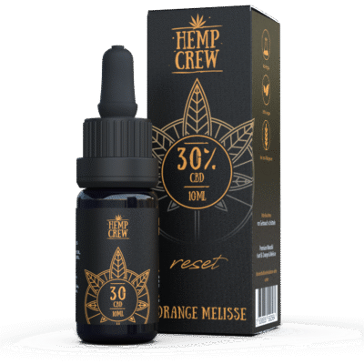 30% CBD Öl Orange / Melisse - HempCrew