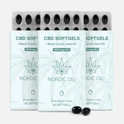 3FÜR2 CBD Kapseln - Nordic Oil