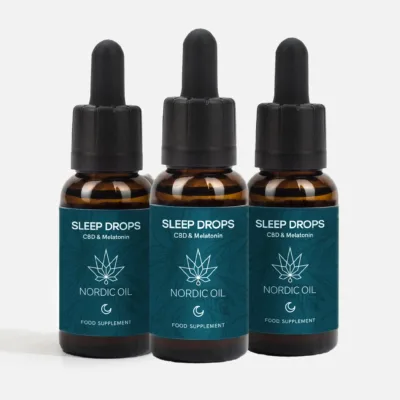 3FÜR2 CBD Schlaftropfen mit Melatonin - Nordic Oil