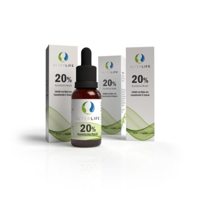 3x AlterLife CBD Premium Öl 20% – Hempamed