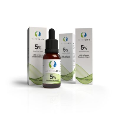3x AlterLife CBD Premium Öl 5% – Hempamed