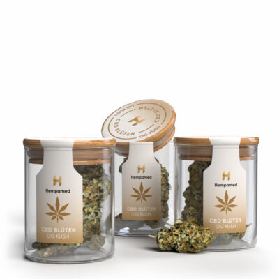 3x OG Kush CBD Blüten 2 g - Hempamed