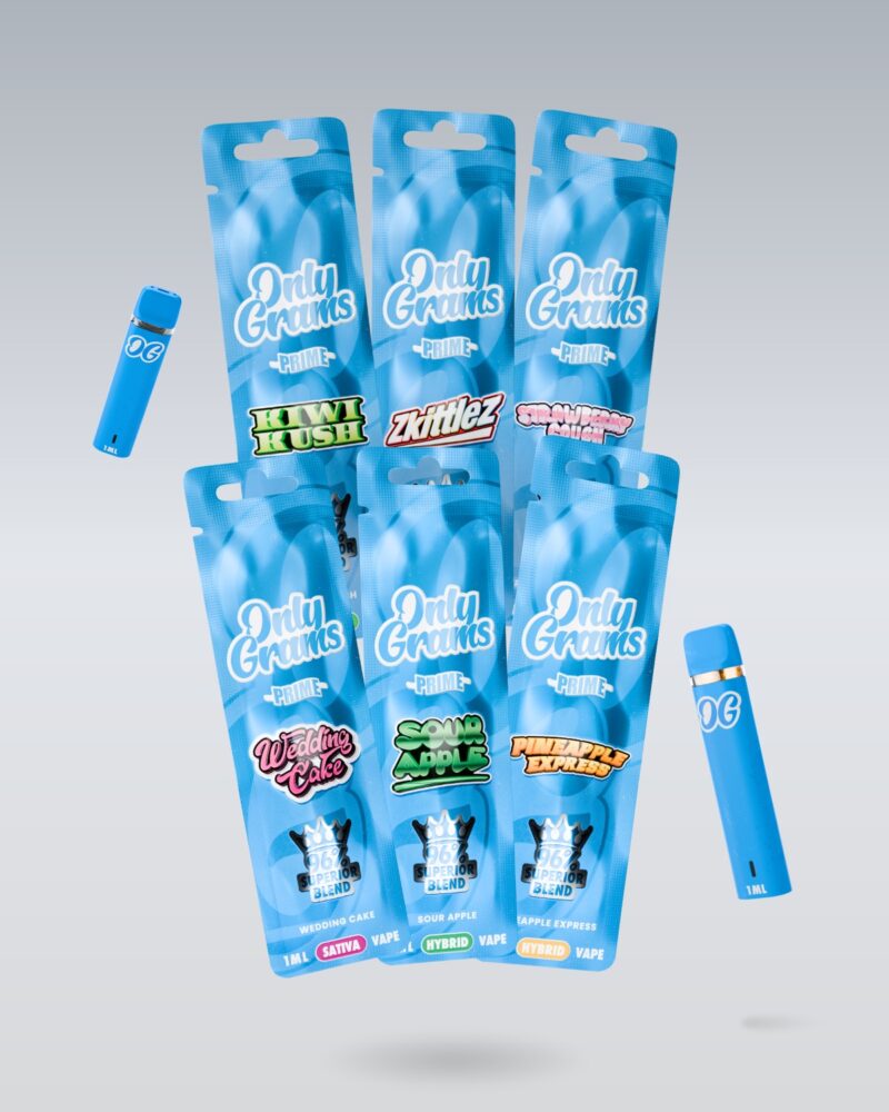 6für3 Aktion Superior Vapes US-Line - Only Grams