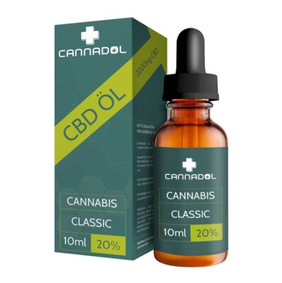 Cannadol 10ml CBD Öl ClassicBio und Vegan 2.000mg - CBDwelt