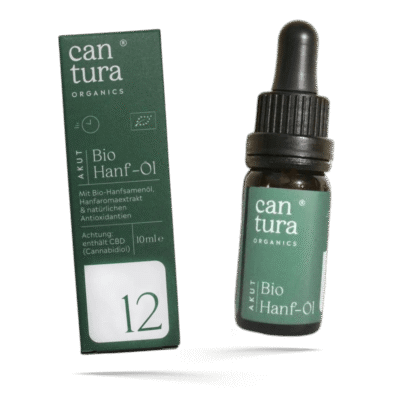 Cantura Organics AKUT 12 BIO CBD Öl 12% - CBDwelt