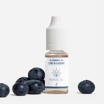 CBD E-Liquid Blaubeere - Nordic Oil