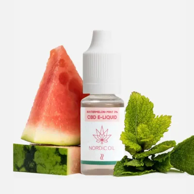 CBD E-Liquid Wassermelone & Minze - Nordic Oil