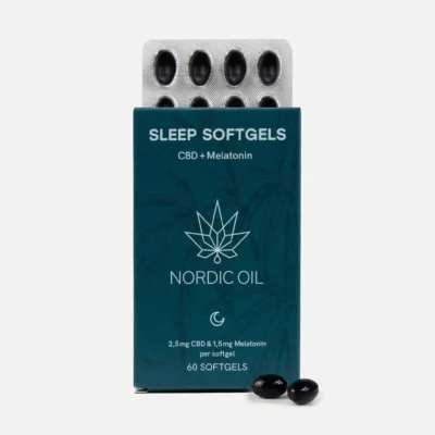 CBD Kapseln mit Melatonin - Nordic Oil