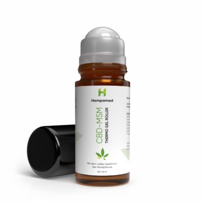 CBD-MSM Thermo Gel Roller - Hempamed