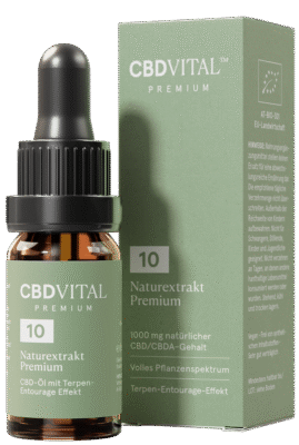 CBD Naturextrakt PREMIUM Öl 10% - CBD Vital