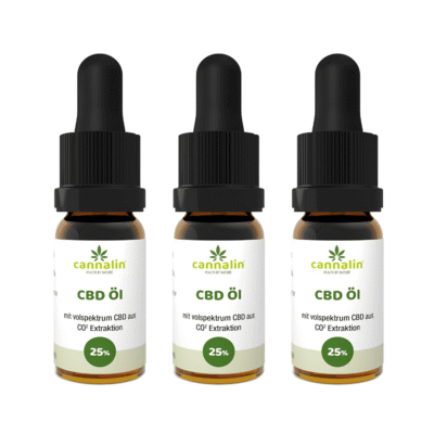 CBD Öl 25% 3 zum Preis von 2 - Cannalin