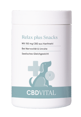 CBD Relax plus Snacks Hunde Entspannung - CBD Vital