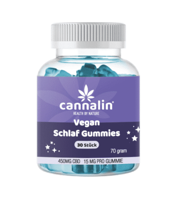 CBD Schlafgummis mit Melatonin - Cannalin