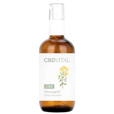 CBD Vital 100ml Massageöl 250mg CBD - CBDwelt