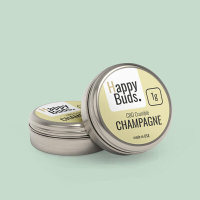 Champagne Crumble 1g - HappyBuds