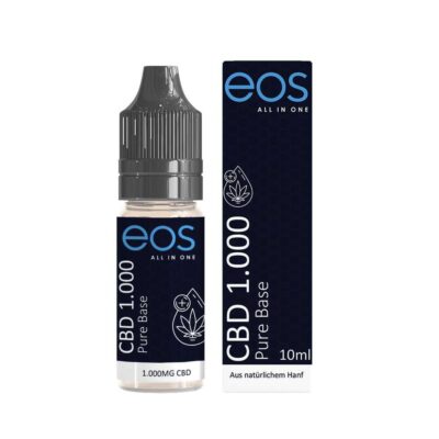 eos CBD Pure Base Liquid 1.000mg 10ml - CBDwelt