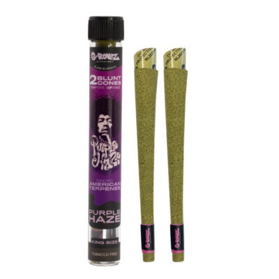 G-Rollz | Terpene Infused Blunt Cones Purple Haze - East Smoke