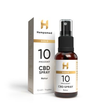 Gold CBD Mundspray 10% - Hempamed
