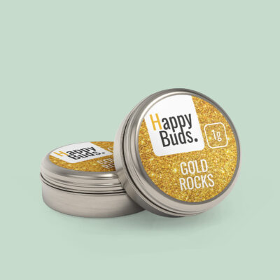 Gold Rocks 1g - HappyBuds