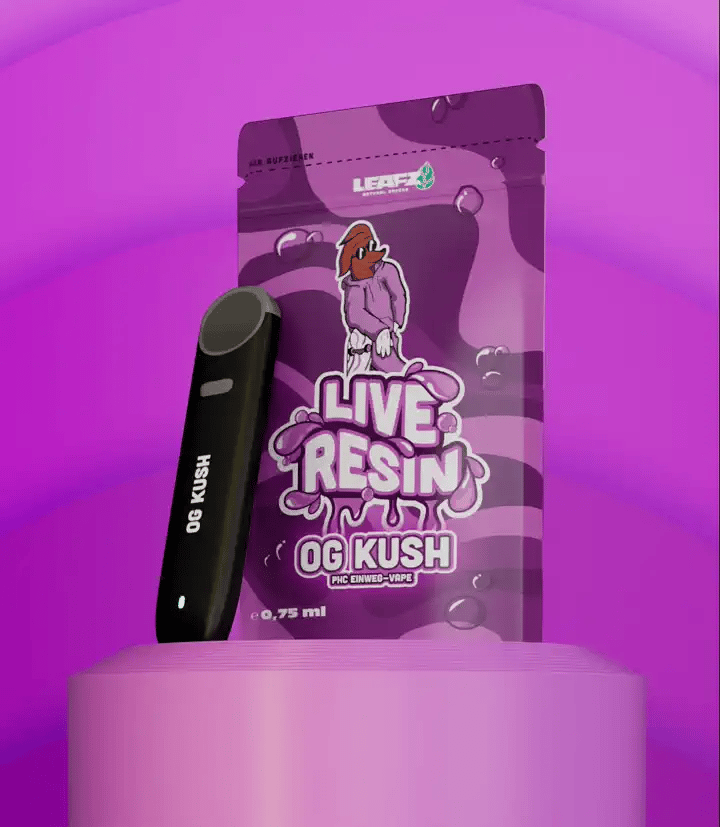 Live Resin PHC Vape OG Kush - LEAFZ