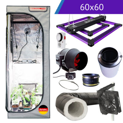 Lumatek & Crescience Komplettset S | 60x60x160 cm | 200 Watt - Grow Guru