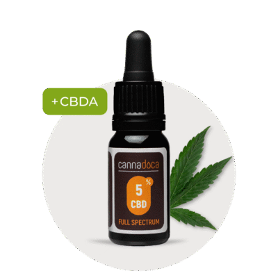 Premium CBD Öl 5% Vollspektrum 10 ml - Cannadoca