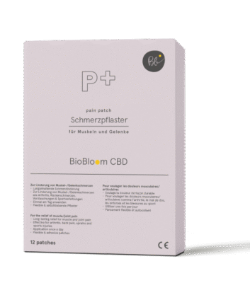 Schmerzpflaster mit CBD pain patch - BioBloom
