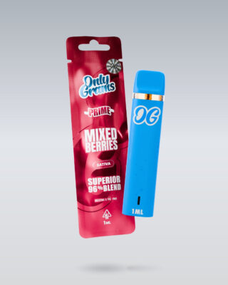 Superior Vape 96%Mixed Berries Sativa - Only Grams