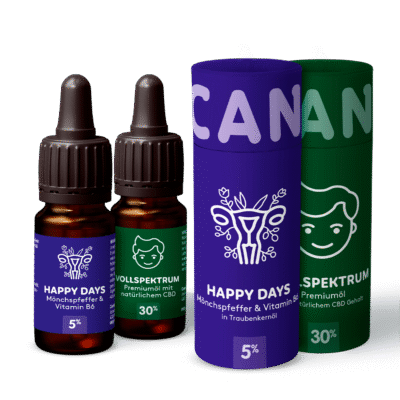 1+1 CBD Öl 30% + CBD Zyklusöl 5% - Canimal