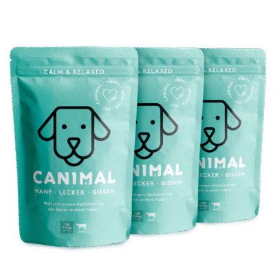3x CBD Leckerbissen Hund - Canimal