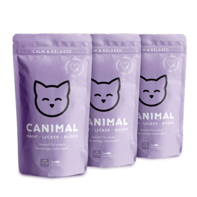 3x CBD Leckerbissen Katze - Canimal