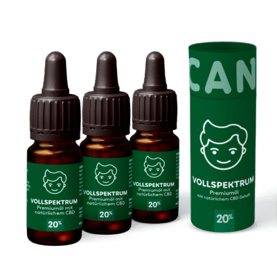 3x CBD Öl 20% im Sparpaket - Canimal