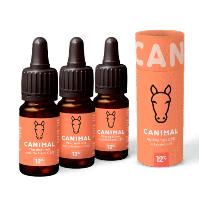 3x CBD Pferdeöl 12% - Canimal
