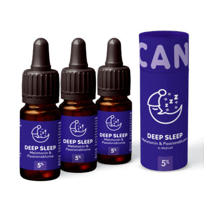 3x CBD Schlaföl DEEP SLEEP 5% - Canimal