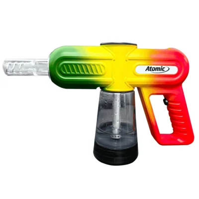 Atomic Smoke Blower Rasta + Tragetasche - Hanfjack