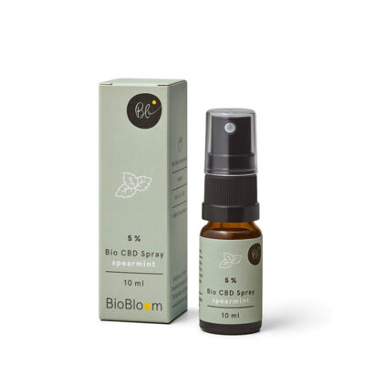 BioBloom Bio CBD Spray Spearmint 5 % 10 ml - Bushdoctor