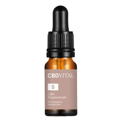 CBG Naturextrakt Premium Öl 5 % 10 ml - Bushdoctor