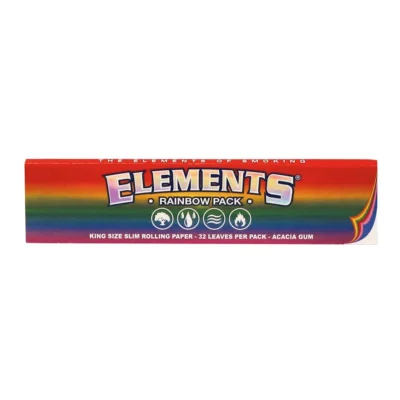 Elements Rainbow Papers King Size 32 Blatt - Hanfjack