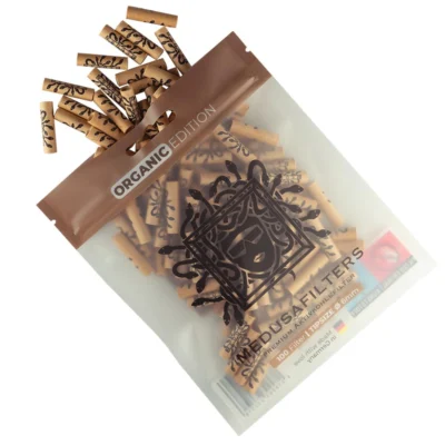 Medusafilters Aktivkohlefilter 6mm Organic 100 Stück - Hanfjack