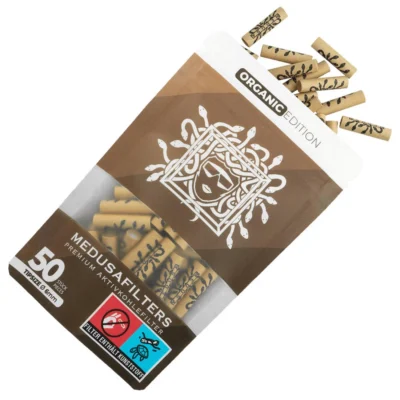 Medusafilters Aktivkohlefilter 6mm Organic 50 Stück - Hanfjack