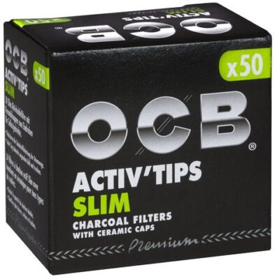 OCB Activ' Tips Slim 50 Stück - Bushdoctor